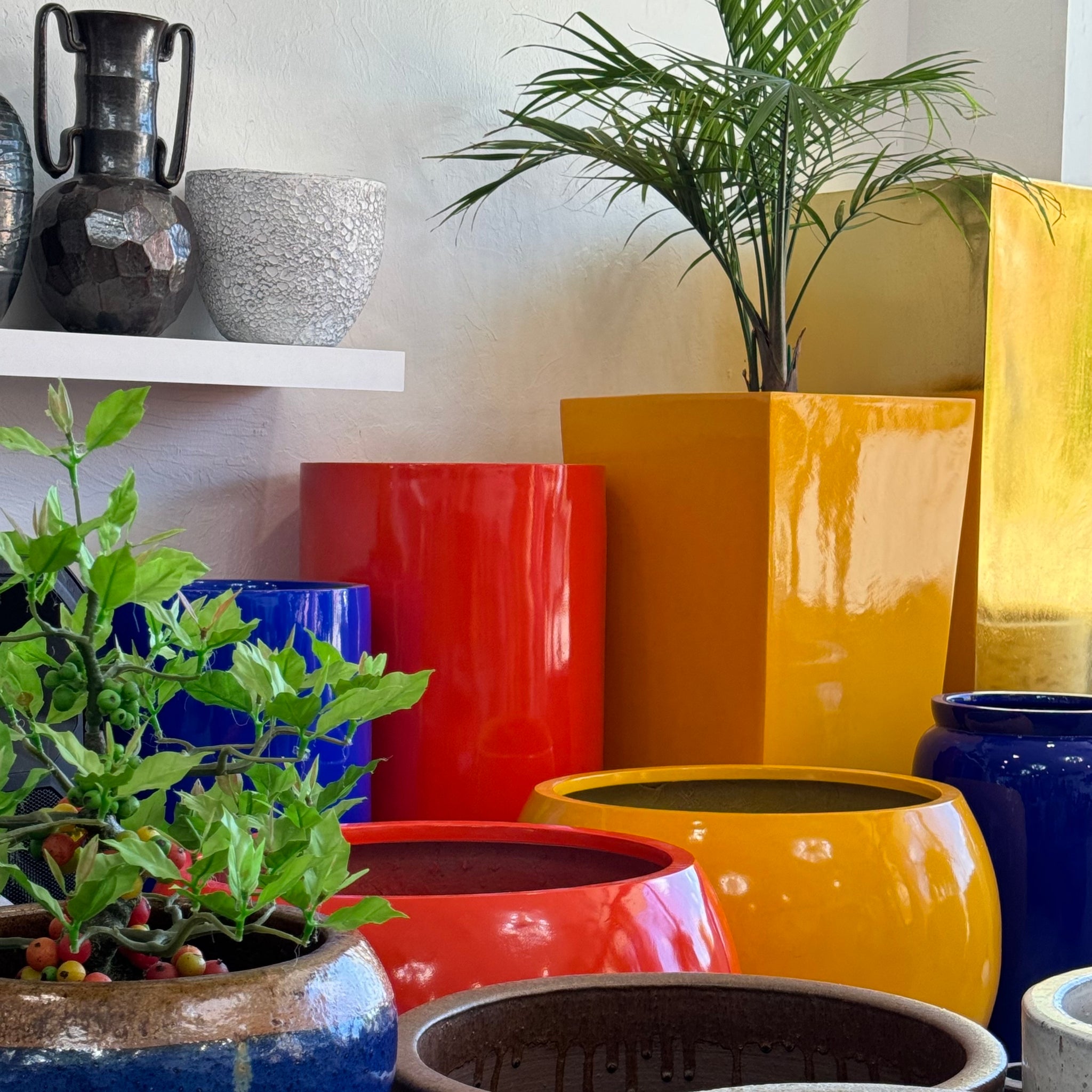 FIBERGLASS PLANTERS