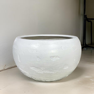 XXXL 43 - 68 Inches Super large, irregular textures unique handcrafted Fiberglass pot