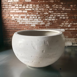 XXXL 43 - 68 Inches Super large, irregular textures unique handcrafted Fiberglass pot