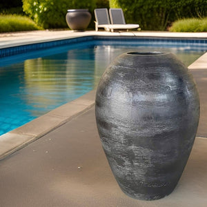 XXXL 50 - 60 Inches Super large, irregular textures unique handcrafted Fiberglass pot