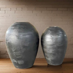 XXXL 50 - 60 Inches Super large, irregular textures unique handcrafted Fiberglass pot