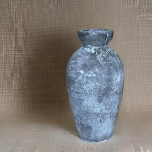 12 Inches tall - Concrete handmade vase beautiful finishing in multiple colors