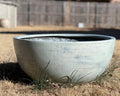Big Pond 22-28 Inches Fiberglass planter in Antique white. Beautiful Plant Pots, Garden Planter, Planter, Home Good Decor