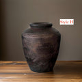 Handmade Concrete Vase: Vintage Dark Copper Home Decor, offer in multiple styles