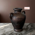 Handmade Concrete Vase: Vintage Dark Copper Home Decor, offer in multiple styles