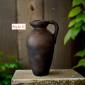 Handmade Concrete Vase: Vintage Dark Copper Home Decor, offer in multiple styles