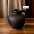 Handmade Concrete Vase: Vintage Dark Copper Home Decor, offer in multiple styles