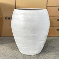 XXXL Fiberglass Planter: 53-Inch Handcrafted Commercial Pot