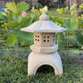 20 Inches Tall Hand-Carved Natural Granite Japanese Lantern, Outdoor Garden Decoration